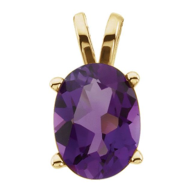Natural Amethyst Pendant
