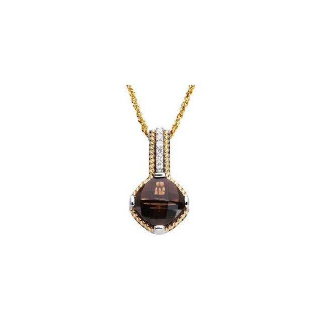 Natural Smoky Quartz Pendant