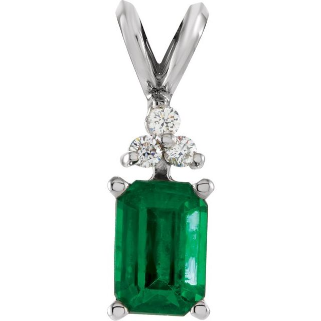 Natural Emerald Pendant