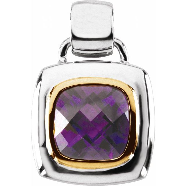 Natural Amethyst Pendant