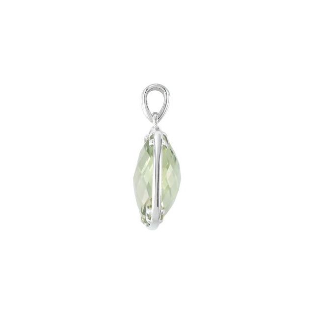 Natural Green Quartz Pendant