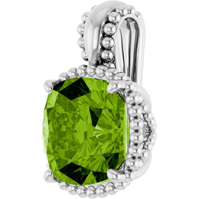 Natural Peridot Pendant