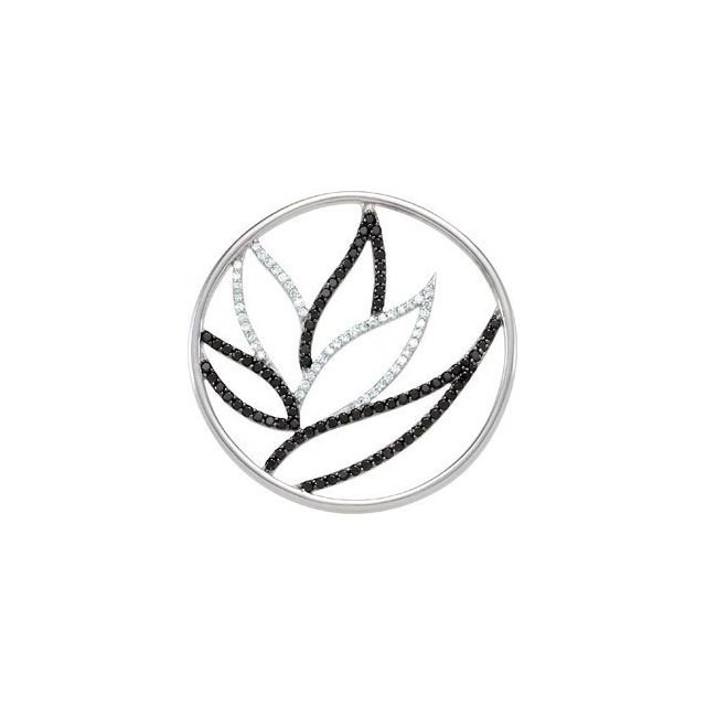 Natural Black Spinel Pendant