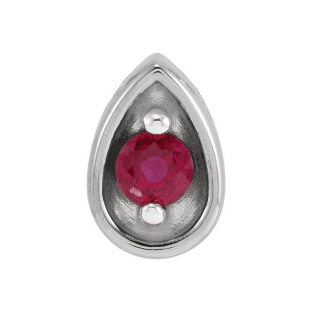 Natural Ruby Pendant