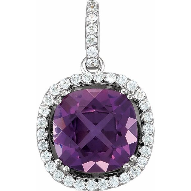 Natural Amethyst Pendant