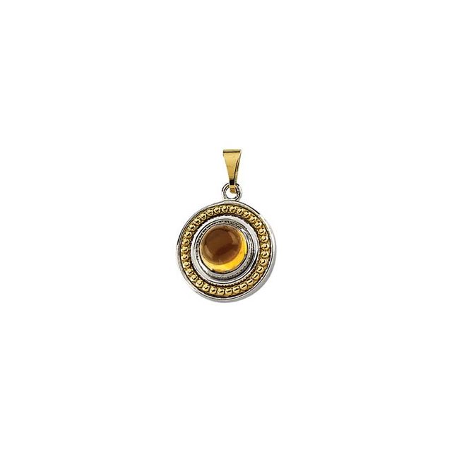 Natural Citrine Pendant