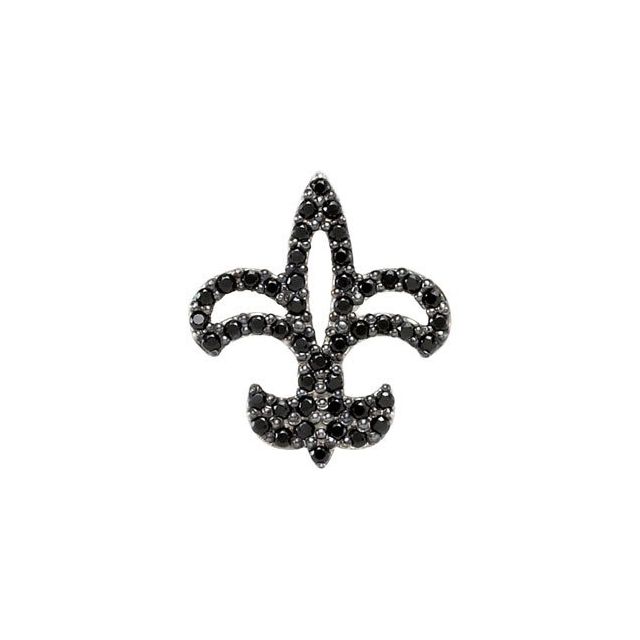 Natural Black Spinel Pendant