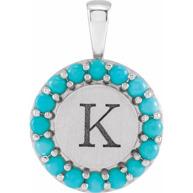 Natural Turquoise Pendant