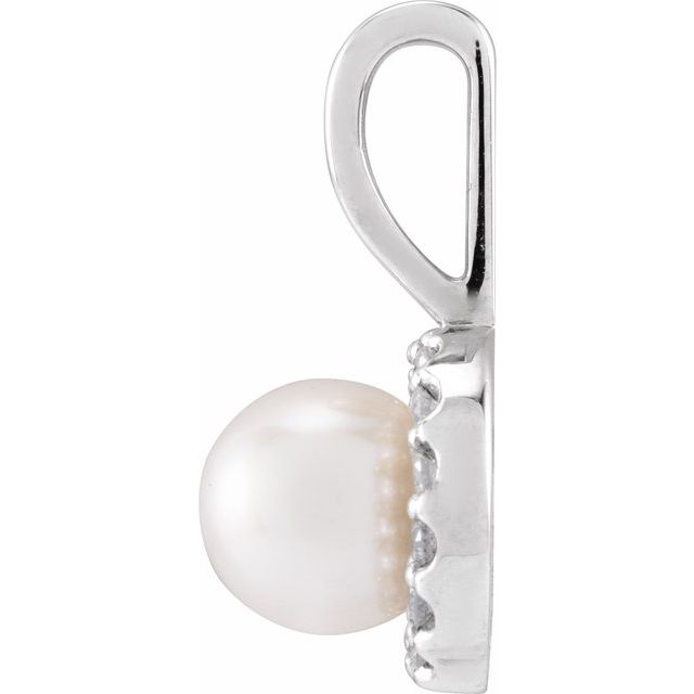 Cultured Akoya Pearl Pendant
