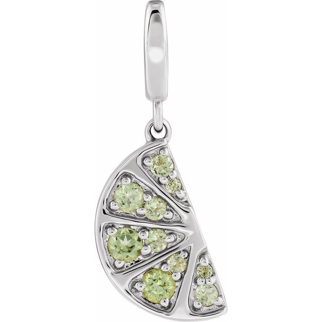 Natural Peridot Pendant