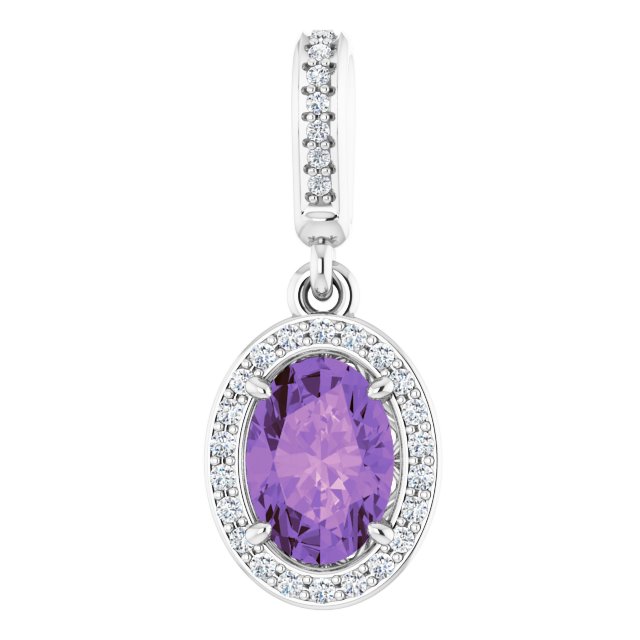 Natural Amethyst Pendant