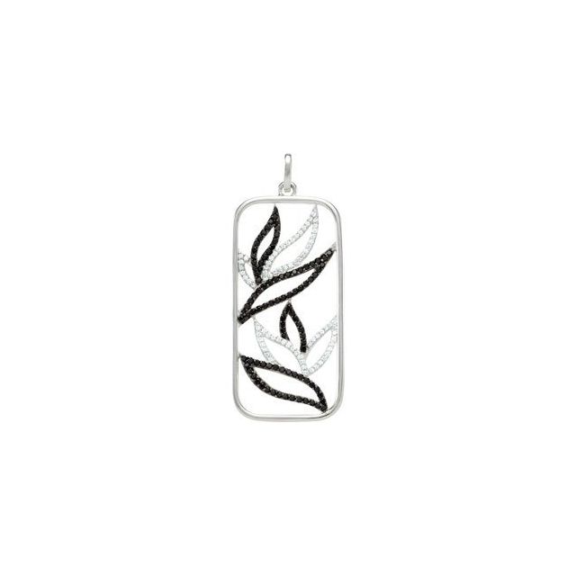 Natural Black Spinel Pendant